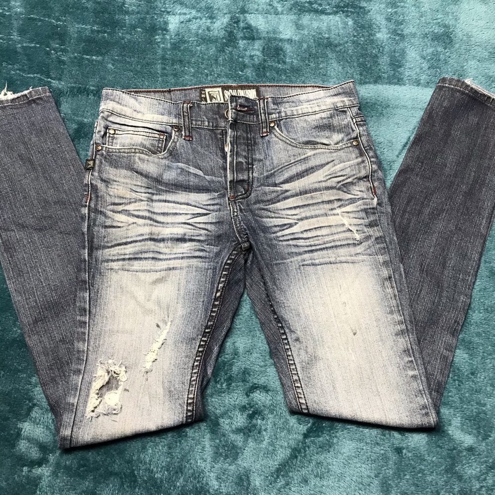 Social Collision Slim Fit Jeans